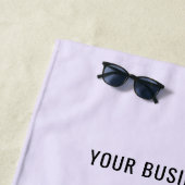 カスタム文字宣伝用ビーチタオル ビーチタオル (インサイチュ)