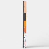 カスタム文字引用文又はお気に入りの抽象芸術白 Case-Mate iPhoneケース (裏面 / 右)