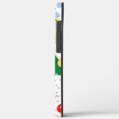 カスタム文字引用文又はお気に入りの抽象芸術白 Case-Mate iPhoneケース (裏面 / 左)