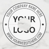 カスタム文字情報ビジネスワイングラスラベル ワイングラスタグ (正面)