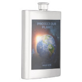 カスタム文字惑星地球 フラスク (右)