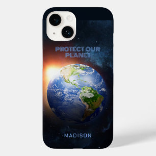 カスタム文字惑星地球 Case-Mate iPhone 14ケース