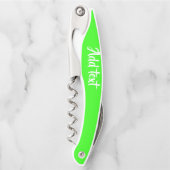 カスタム文字明緑平野 ソムリエナイフ (正面)