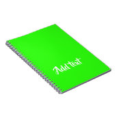 カスタム文字明緑平野 ノートブック (右側)