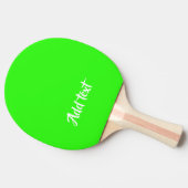 カスタム文字明緑平野 卓球ラケット (横)