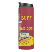 カスタム文字映画バフ タンブラー (回転右)