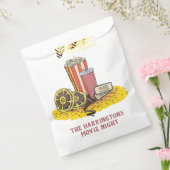 カスタム文字映画バフ フェイバーバッグ (封をした状態)