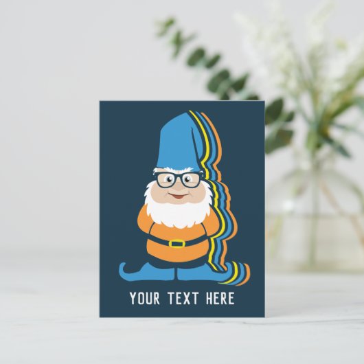 カスタム文字格言 ポストカード (スタンド正面)