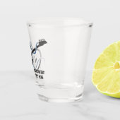 カスタム文字様式化ギター ショットグラス (右)