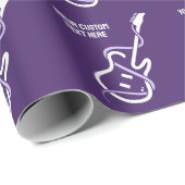 カスタム文字様式化ギター ラッピングペーパー (ロールコーナー)