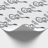 カスタム文字様式化ギター ラッピングペーパー (角)