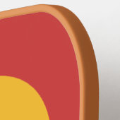 カスタム文字消防士 ピックルボールラケット (左詳細)