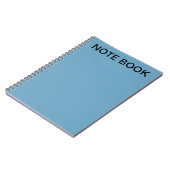 カスタム文字独自のスパイラルフォトノートブックを追加 ノートブック (左側)