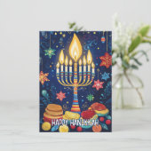 カスタム文字発光フェスティバル挨拶 シーズンカード (スタンド正面)