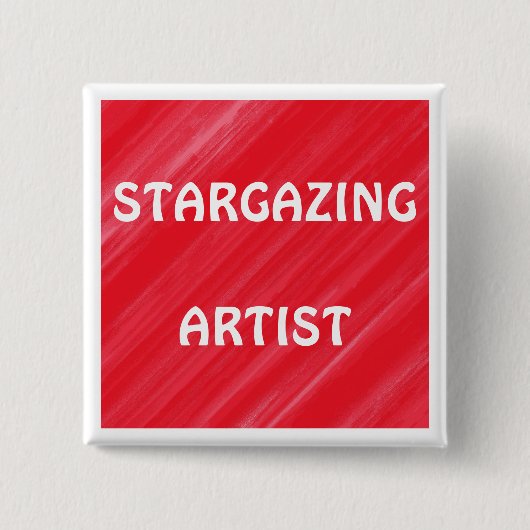 カスタム文字矩形ボタン 缶バッジ (正面)