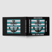 カスタム文字航海のいかり ゲストブック (全面)