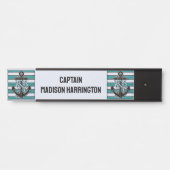 カスタム文字航海のいかり サインプレート (正面)