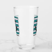 カスタム文字航海のいかり タンブラーグラス (左)