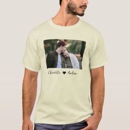 カスタム文字製の写真パーソナライズされたTシャツ Tシャツ