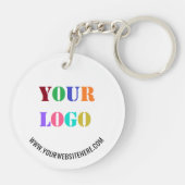 カスタム文字販売促進ビジネスキーチェーン キーホルダー (裏面)