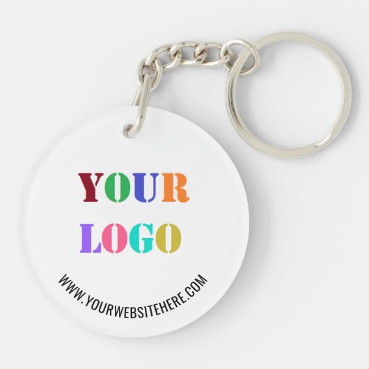 カスタム文字販売促進ビジネスキーチェーン キーホルダー (裏面)