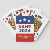 カスタム文字選挙運動ギアトランプ トランプ (裏面)