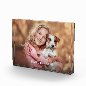 カスタム文字重ねギフト付きフォトブロック フォトブロック (右)