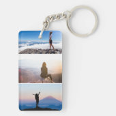 カスタム文字5 Photo Collage Keychain キーホルダー (裏面)