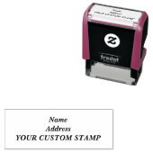 カスタム文字/アドレス セルフインキングスタンプ (インサイチュ)