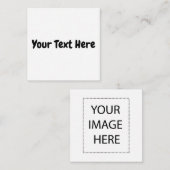 カスタム文字 エンクロージャーカード (正面/裏面)