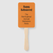 カスタム文字&カラーアイスクリームスカルファンセット ハンドファン (裏面)