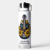 カスタム文字&カラーウクレレ ウォーターボトル (背面)