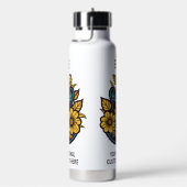 カスタム文字&カラーウクレレ ウォーターボトル (右面)