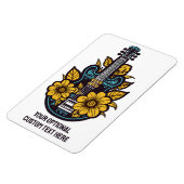 カスタム文字&カラーウクレレ マグネット (左側)