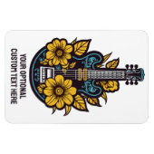 カスタム文字&カラーウクレレ マグネット (横)