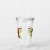 カスタム文字&カラーキュートスロッス アクリルタンブラー (左)