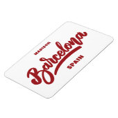 カスタム文字&カラーバルセロナ マグネット (左側)