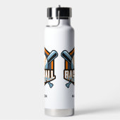 カスタム文字&カラー野球 ウォーターボトル (右面)