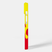 【カスタム文字&カラー】様式化した炎 Case-Mate iPhoneケース (裏面 / 左)