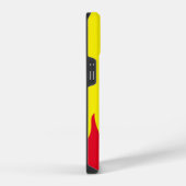 【カスタム文字&カラー】様式化した炎 iPhoneケース (右側面)