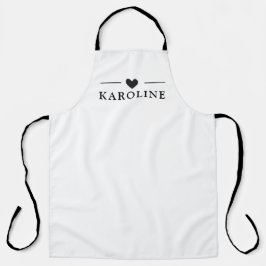 カスタム文字、キッチンエプロン エプロン