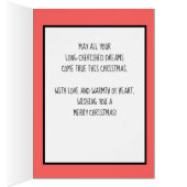 🎾🎄カスタム文字、サンゴと黒テニスボーブル (内側 (右))