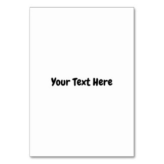 カスタム文字 テーブルナンバー