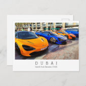 カスタム文字,ドバイ,アラブ首長国統一された連邦絵葉書 ポストカード (正面/裏面)