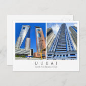 カスタム文字,ドバイ,アラブ首長国統一された連邦絵葉書 ポストカード (正面/裏面)
