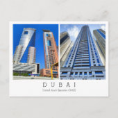 カスタム文字,ドバイ,アラブ首長国統一された連邦絵葉書 ポストカード (正面)