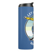 カスタム文字&ネームSNOWBOARDER タンブラー (回転左)