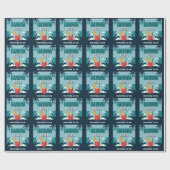 カスタム文字「ハバナの夜」 ラッピングペーパー (フラット)