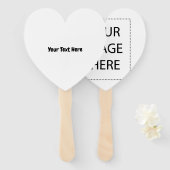 カスタム文字 ハンドファン (正面&裏面)