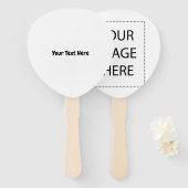 カスタム文字 ハンドファン (正面&裏面)